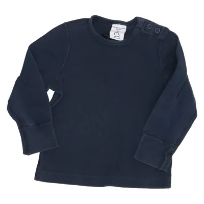 Long sleeve T-shirt (Blue) from Polarn O. Pyret Cotton