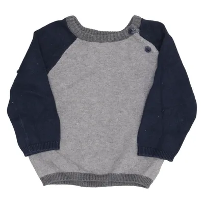 Sweater (Gray, Blue) from H&M Baby Cotton