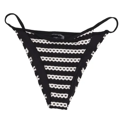 Bikiniunderdel (Sort, Hvid) fra H&M Elastan, Polyamid, Polyester