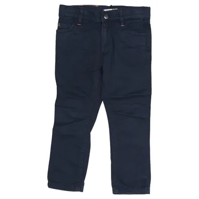 Chinos (Blue) from Billybandit Cotton, Elastane