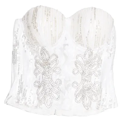 Bustier (Vit) från Boohoo Premium Polyester