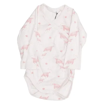 Body (White, Pink) from Sense Organics Organic cotton