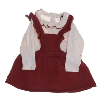 Set (Rood, Beige) van Rikiki Katoen, Elastaan