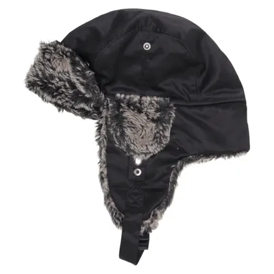 Chapeau de trappeur (Noir, Gris) de Würth Coton, Polyester