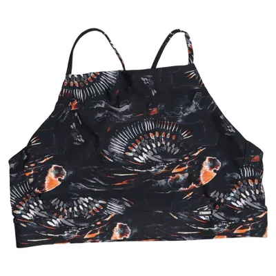 Sports bra (Black, Multicolored) from Stronger Elastane, Polyamide