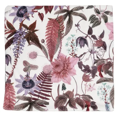 Kuddfodral (Vit, Rosa, Lila) från Rusta Home Polyester