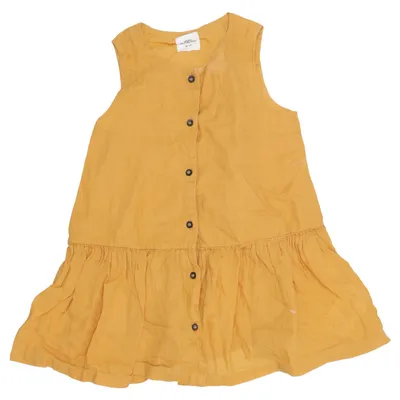 Robe (Jaune) de Mini Gina Tricot Coton