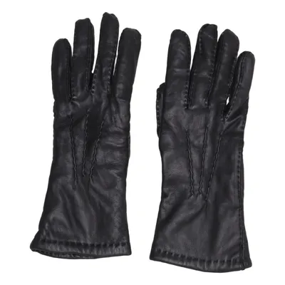 Leather gloves (Black) from Gaucho Leather, Polyester
