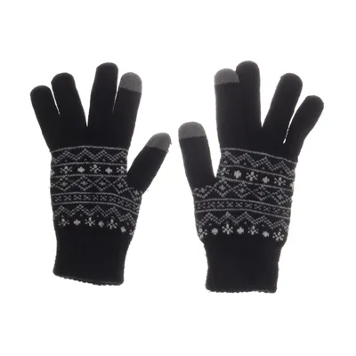 Touch handskar (Svart, Grå)
