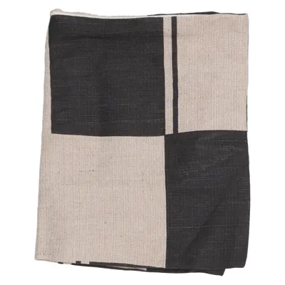 Cushion cover (Beige, Black) from H&M Home Cotton