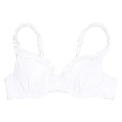 Bra (White) from Bik Bok Swimwear Elastane, Recycled polyester