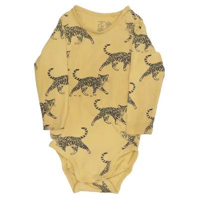 Body (Yellow) from Lindex Baby Cotton, Elastane