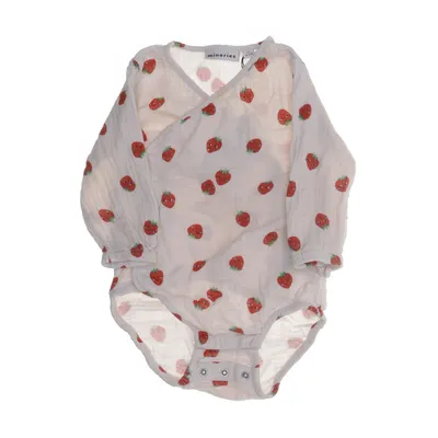 Sparkdräkt (Vit, Röd) från Minories Bomull