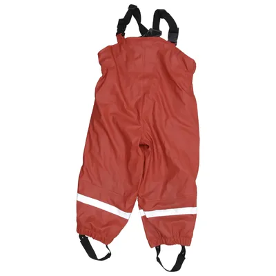 Rain pants (Red) from Pax Polyester