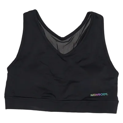 Brassière (Noir) de Newbody Élasthane, Polyester recyclé