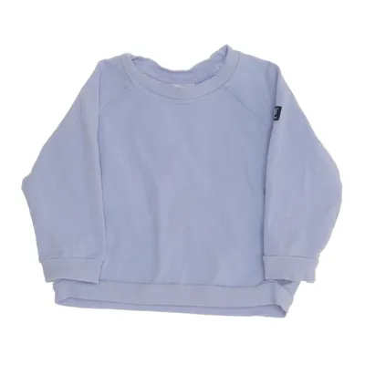 Sweatshirt (Blå) fra Polarn O. Pyret Elastan, Økologisk bomuld
