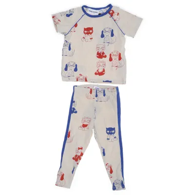 Set (Beige, Blue, Red) from Mini Rodini Cotton, Elastane
