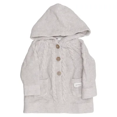 Strickjacke (Beige) von Newbie by KappAhl Bio-Baumwolle