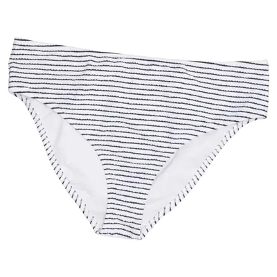 Bikini broekje (Wit, Zwart) van Bravissimo Elastaan, Polyamide, Polyester