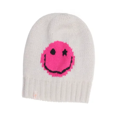 Mössa (Vit, Rosa, Svart) från Frankies Bikinis Akryl, Ull