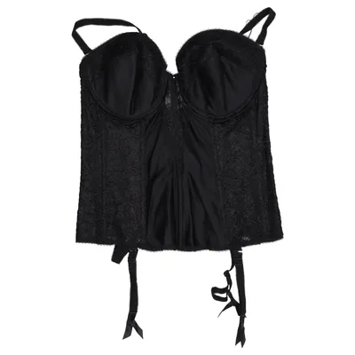 Bustier (Schwarz) von Di Lorenzo Elasthan, Polyamid