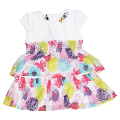 Dress (White, Multicolored) from Absorba