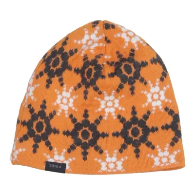 Beaniehue (Orange, Flerfarvet) fra Sätila Akryl, Bomuld, Uld