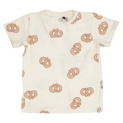 T-shirt (Beige, Brun) från Lindex Baby Bomull