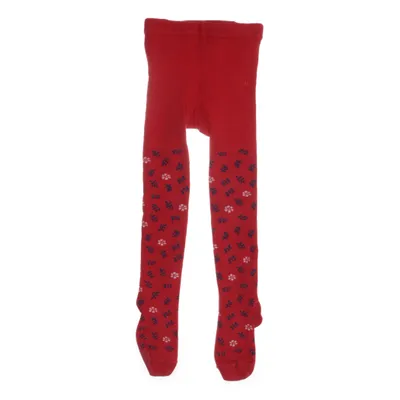 Panty (Rood, Meerkleurig) van Polarn O. Pyret Katoen, Elastaan, Polyamide, Polyester