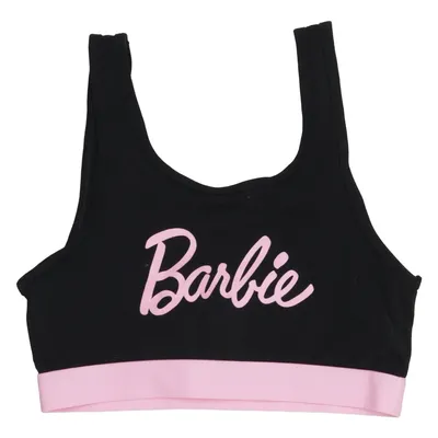 Sport-bh (Zwart, Roze) van Barbie Katoen, Elastaan