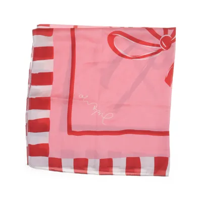 Scarf (Rosa, Röd, Vit) från Oh April Polyester