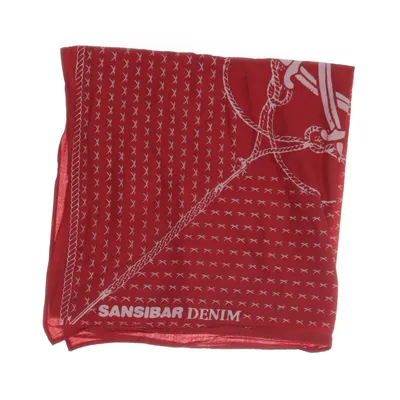 Lommetørklæde (Rød, Hvid) fra Sansibar