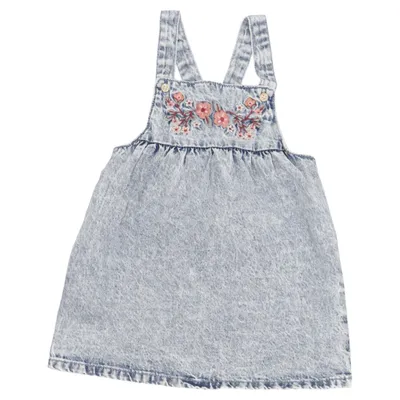 Robe salopette (Bleu) de George Coton