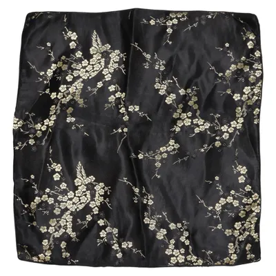 Cushion cover (Black, Gold) from Indiska Viscose