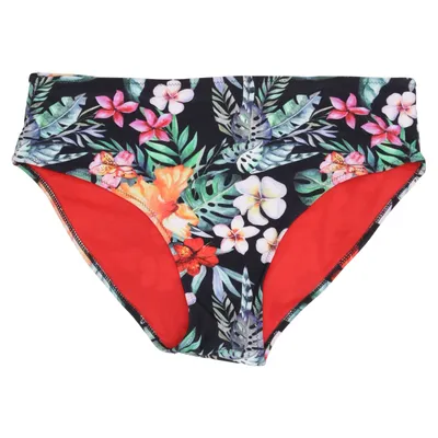 Bikini bottom (Black, Multicolored) from Ocena Sun10 Elastane, Polyamide