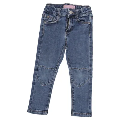 Jeans (Blå) från Denim by Skill Bomull, Elastan