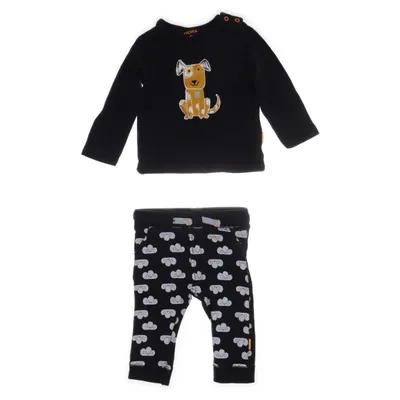 Set (Svart, Vit) från Hema Bomull, Elastan