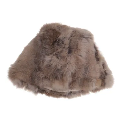 Fur cap (Beige) from Hollies Stockholm