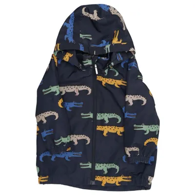 Regnjacka (Blå, Flerfärgad) från Lindex Kids Polyester