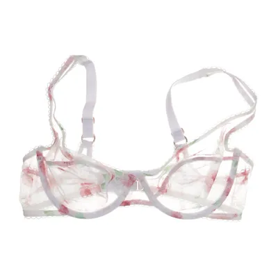 Bra (FLORAL MESH) from Lounge Elastane, Recycled polyester