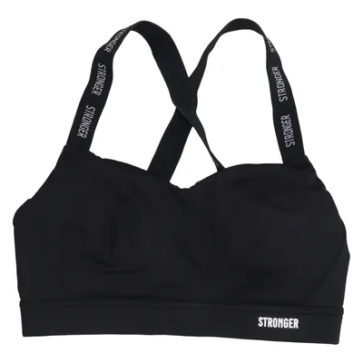 Sport-bh (Zwart) van Stronger Elastaan, Polyester