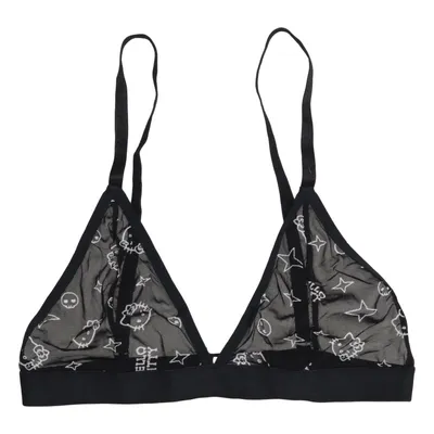Bralette (Svart) från Hello Kitty Elastan, Polyamid