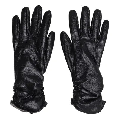 Leren handschoenen (Zwart) Leer
