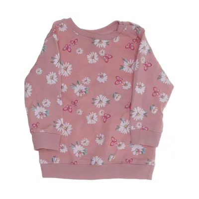 Collegetröja (Rosa, Vit, Grön) från Dopo Dopo Baby Bomull, Polyester