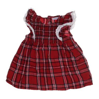 Klänning (Röd, Svart, Vit, Flerfärgad) från Name It Bomull