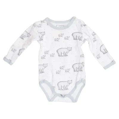 Body (White, Gray) from Fixoni Cotton