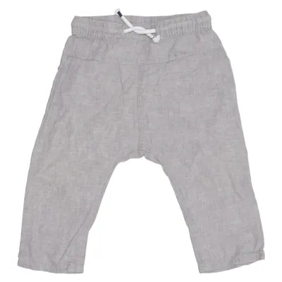 Pants (Gray) from H&M Cotton, Linen