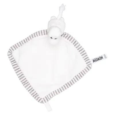 Knuffeldoekje (Wit, Grijs) van Moomin