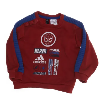 Sweatshirt (Rouge, Bleu, Blanc) de Adidas x Marvel Coton, Polyester
