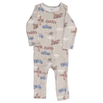 Strampler (Beige, Blau, Braun) von Name It Lyocell, Bio-Baumwolle